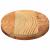 Blat de masă maro deschis 80x40x4 cm lemn masiv de stejar oval GartenMobel Dekor