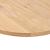 Blat de masă 140x60x2 cm lemn masiv de stejar oval GartenMobel Dekor