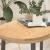Blat de masă 100x50x4 cm lemn masiv de stejar oval GartenMobel Dekor