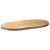 Blat de masă 100x50x4 cm lemn masiv de stejar oval GartenMobel Dekor