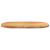 Blat de masă maro deschis 80x40x2 cm lemn masiv de stejar oval GartenMobel Dekor