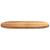 Blat de masă maro deschis 100x50x4 cm lemn masiv de stejar oval GartenMobel Dekor