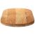 Blat de masă maro deschis 100x50x4 cm lemn masiv de stejar oval GartenMobel Dekor