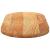 Blat de masă maro deschis 120x60x4 cm lemn masiv de stejar oval GartenMobel Dekor