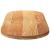 Blat de masă maro deschis 140x60x4 cm lemn masiv de stejar oval GartenMobel Dekor