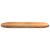 Blat de masă maro deschis 140x60x4 cm lemn masiv de stejar oval GartenMobel Dekor