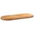 Blat de masă maro deschis 140x60x4 cm lemn masiv de stejar oval GartenMobel Dekor