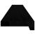 Pervaz 2 buc lemn masiv de Maro închis 120x15x2 cm GartenMobel Dekor