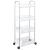 Cărucior de depozitare cu 4 niveluri, transparent acrilic GartenMobel Dekor