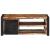 Masuta de cafea multicolora 90x50x36 cm lemn masiv recuperat GartenMobel Dekor