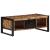 Masuta de cafea multicolora 90x50x36 cm lemn masiv recuperat GartenMobel Dekor