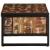 Masuta de cafea multicolora 90x50x36 cm lemn masiv recuperat GartenMobel Dekor
