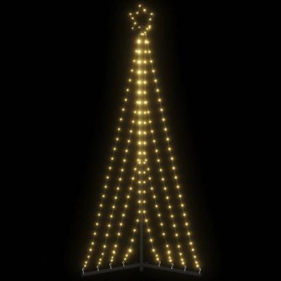 Lumină pentru brad de Crăciun 339 LED-uri alb cald 187 cm GartenMobel Dekor