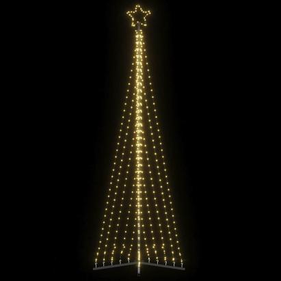 Instalație brad de Crăciun 495 LED-uri, alb cald, 300,5 cm GartenMobel Dekor