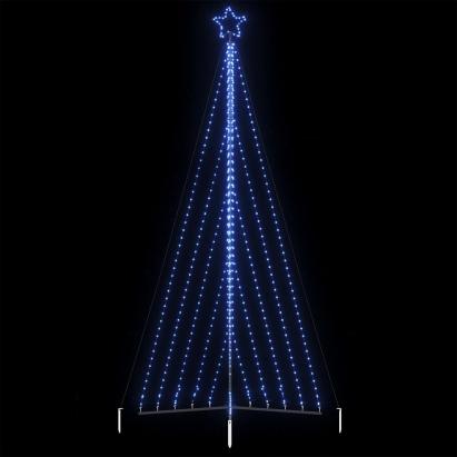 Instalație brad de Crăciun 570 LED-uri, albastru, 399 cm GartenMobel Dekor