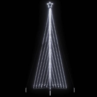 Instalație brad de Crăciun 789 LED-uri, alb rece, 476 cm GartenMobel Dekor