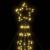 Con de lumină brad de Crăciun, 1534 LED-uri, alb cald, 503 cm GartenMobel Dekor
