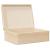 Cutie din lemn cu capac 40x30x13 cm din lemn masiv de pin GartenMobel Dekor