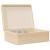 Cutie din lemn cu capac 40x30x13 cm din lemn masiv de pin GartenMobel Dekor