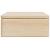 Cutie din lemn cu capac 40x30x13 cm din lemn masiv de pin GartenMobel Dekor