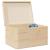 Cutie din lemn cu capac 40x30x23 cm din lemn masiv de pin GartenMobel Dekor