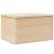 Cutie din lemn cu capac 40x30x23 cm din lemn masiv de pin GartenMobel Dekor