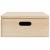 Cutie din lemn cu capac 40x30x23 cm din lemn masiv de pin GartenMobel Dekor