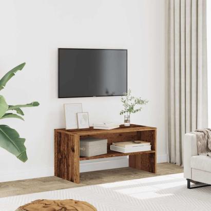 Comodă TV, Lemn vechi, 80x40x40 cm, PAL GartenMobel Dekor