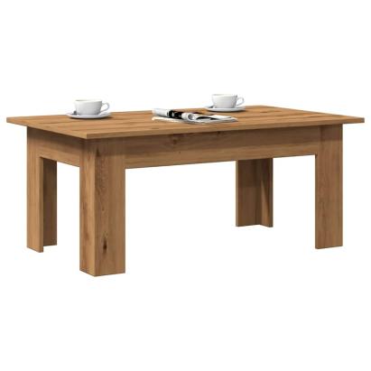 Măsuță de cafea, stejar artizanal, 100x60x42 cm, lemn prelucrat GartenMobel Dekor