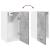 Dulap suspendat, gri beton, 30x31x60 cm, PAL GartenMobel Dekor
