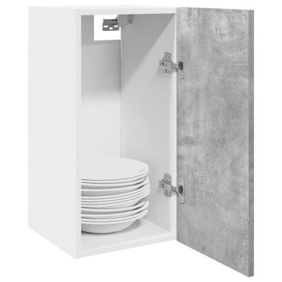 Dulap suspendat, gri beton, 30x31x60 cm, PAL GartenMobel Dekor
