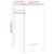 Dulap suspendat, lemn vechi, 30x31x60 cm, lemn prelucrat GartenMobel Dekor