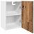 Dulap suspendat, lemn vechi, 40x31x60 cm, lemn prelucrat GartenMobel Dekor