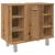 Dulap pentru baie stejar artizanal, 60x32x53,5cm lemn prelucrat GartenMobel Dekor