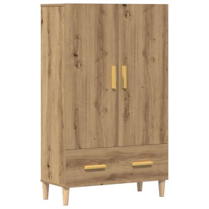 Dulap înalt, Stejar artizanal, 70x31x115 cm, lemn compozit GartenMobel Dekor