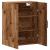 Dulap montat pe perete lemn vechi 69,5x34x90 cm GartenMobel Dekor