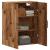 Dulap montat pe perete lemn vechi 69,5x34x90 cm GartenMobel Dekor
