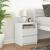 Noptiera cu 2 sertare alb 40x33x60 cm GartenMobel Dekor