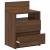 Noptiere 2 buc cu 2 sertare Stejar maro 40x33x60 cm GartenMobel Dekor