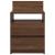 Noptiere 2 buc cu 2 sertare Stejar maro 40x33x60 cm GartenMobel Dekor