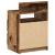 Noptiera cu 2 sertare din lemn vechi 40x33x60 cm GartenMobel Dekor