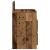 Noptiere 2 buc cu 2 sertare Lemn vechi 40x33x60 cm GartenMobel Dekor