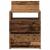 Noptiere 2 buc cu 2 sertare Lemn vechi 40x33x60 cm GartenMobel Dekor