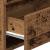 Noptiere 2 buc cu 2 sertare Lemn vechi 40x33x60 cm GartenMobel Dekor