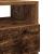 Noptiere 2 buc cu 2 sertare Lemn vechi 40x33x60 cm GartenMobel Dekor