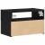 Noptiere de perete, 2 buc., negru, 45x26x28,5 cm GartenMobel Dekor