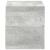 Noptieră de perete, gri beton, 45x26x28,5 cm GartenMobel Dekor