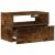 Noptiere de perete, 2 buc., stejar fumuriu, 45x26x28,5 cm GartenMobel Dekor