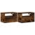 Noptiere de perete, 2 buc., stejar fumuriu, 45x26x28,5 cm GartenMobel Dekor