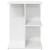 Noptiere 2 buc Alb 46,5x29x61 cm Lemn prelucrat GartenMobel Dekor